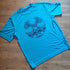 SPORT TEK Short Sleeved Dri Fit Shirt with Deaf Jersey Open X Logo