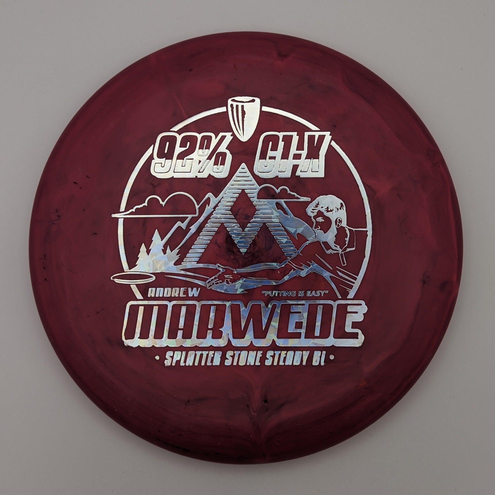 DGA Putt & Approach Steady BL Andrew Marwede Splatter Stone