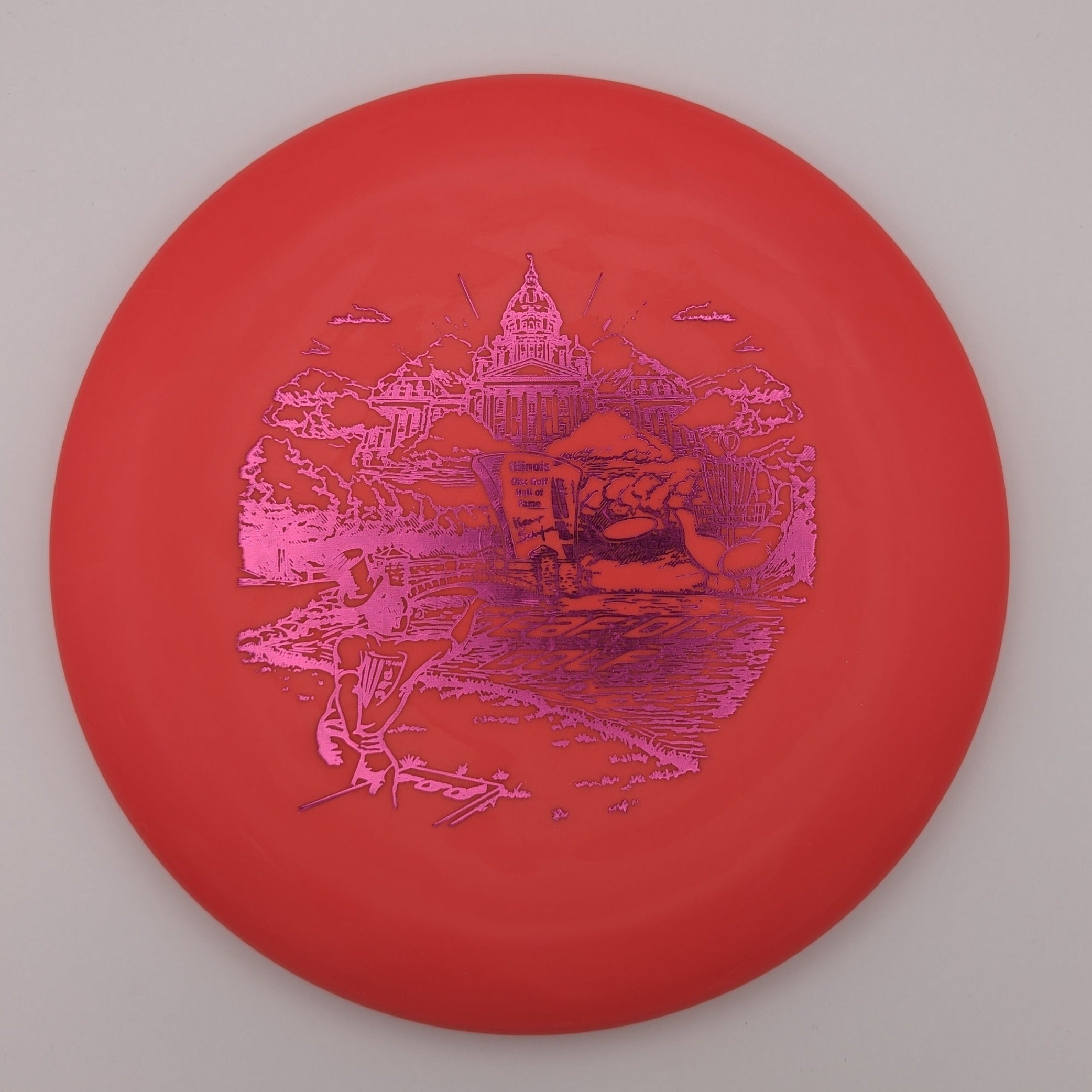 DGA Putt & Approach Steady BL D-Line Kent Schafer's Illinois Disc Golf Hall of Fame 2023