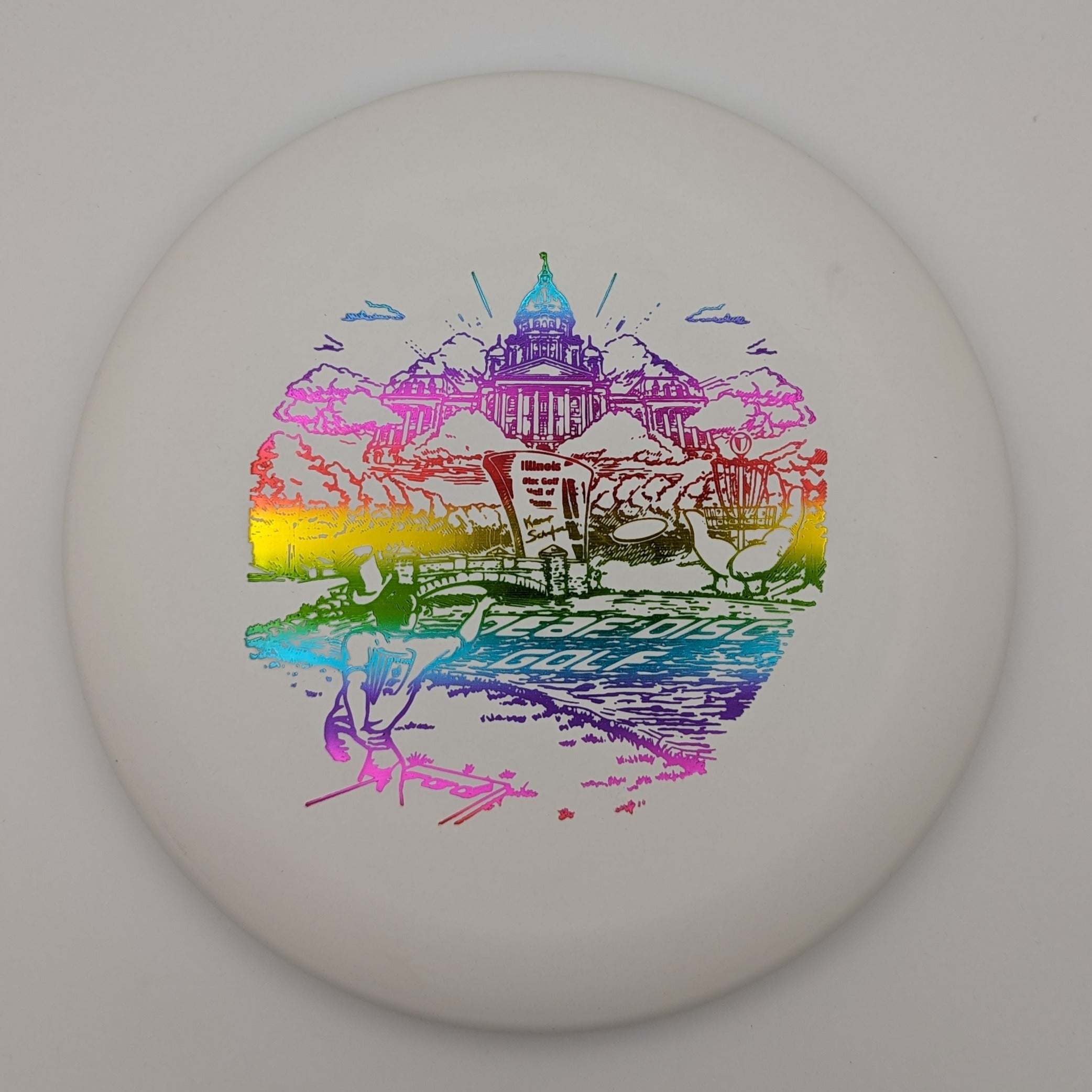 DGA Putt & Approach Steady BL D-Line Kent Schafer's Illinois Disc Golf Hall of Fame 2023