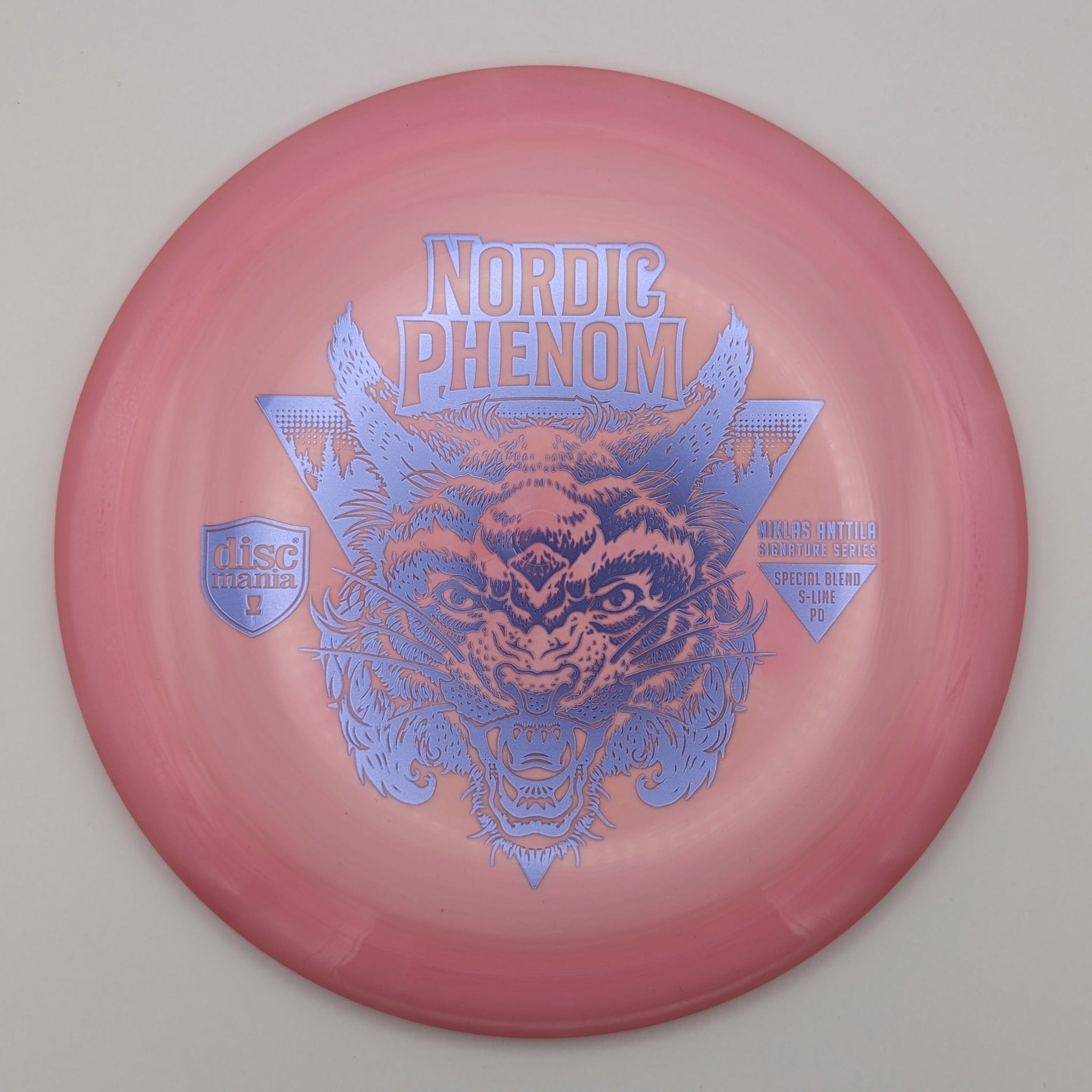 DISCMANIA Power Driver PD Special Blend S-Line Nordic Phenom Niklas Anttila Signature Series Pink
