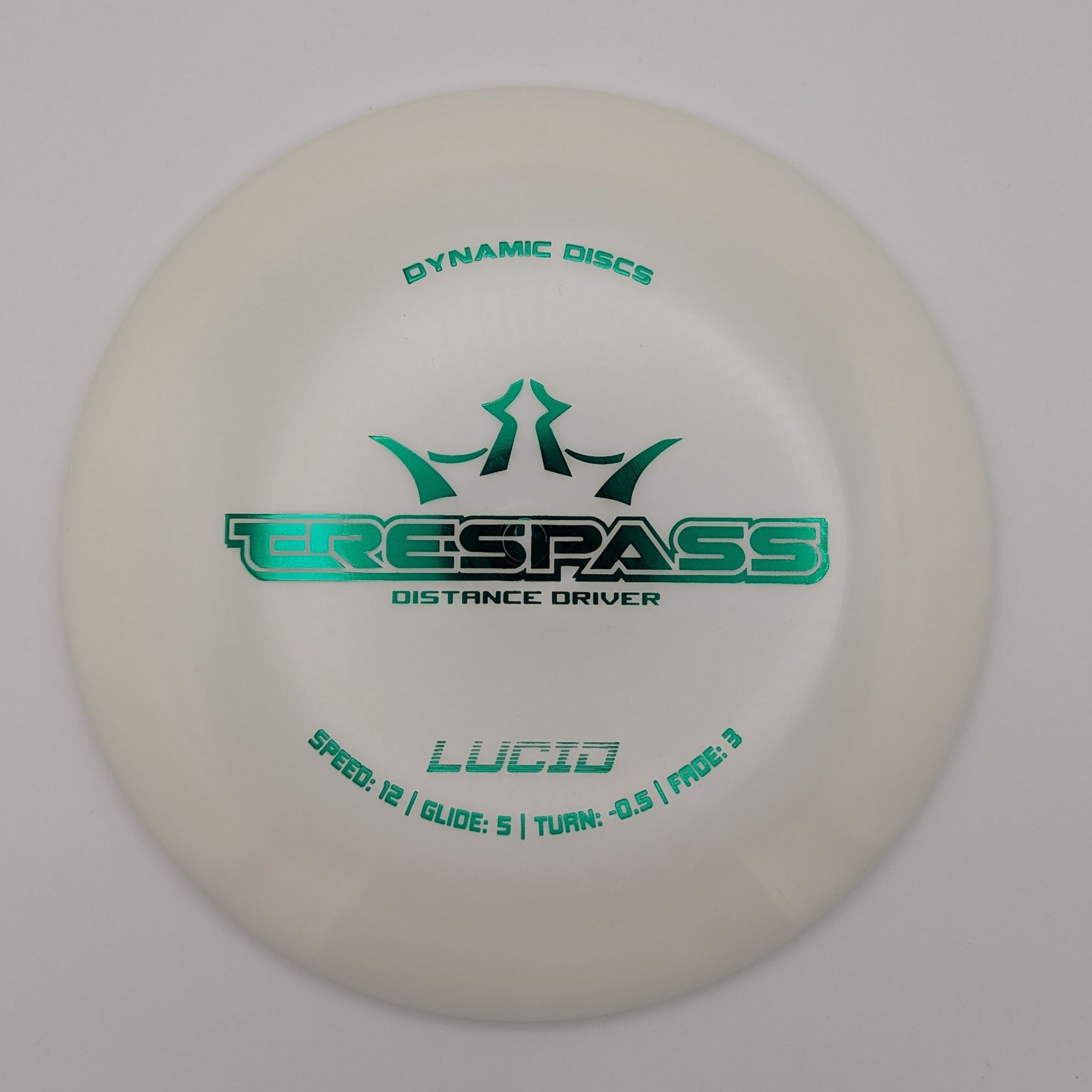 Dynamic Discs Driver Trespass Lucid