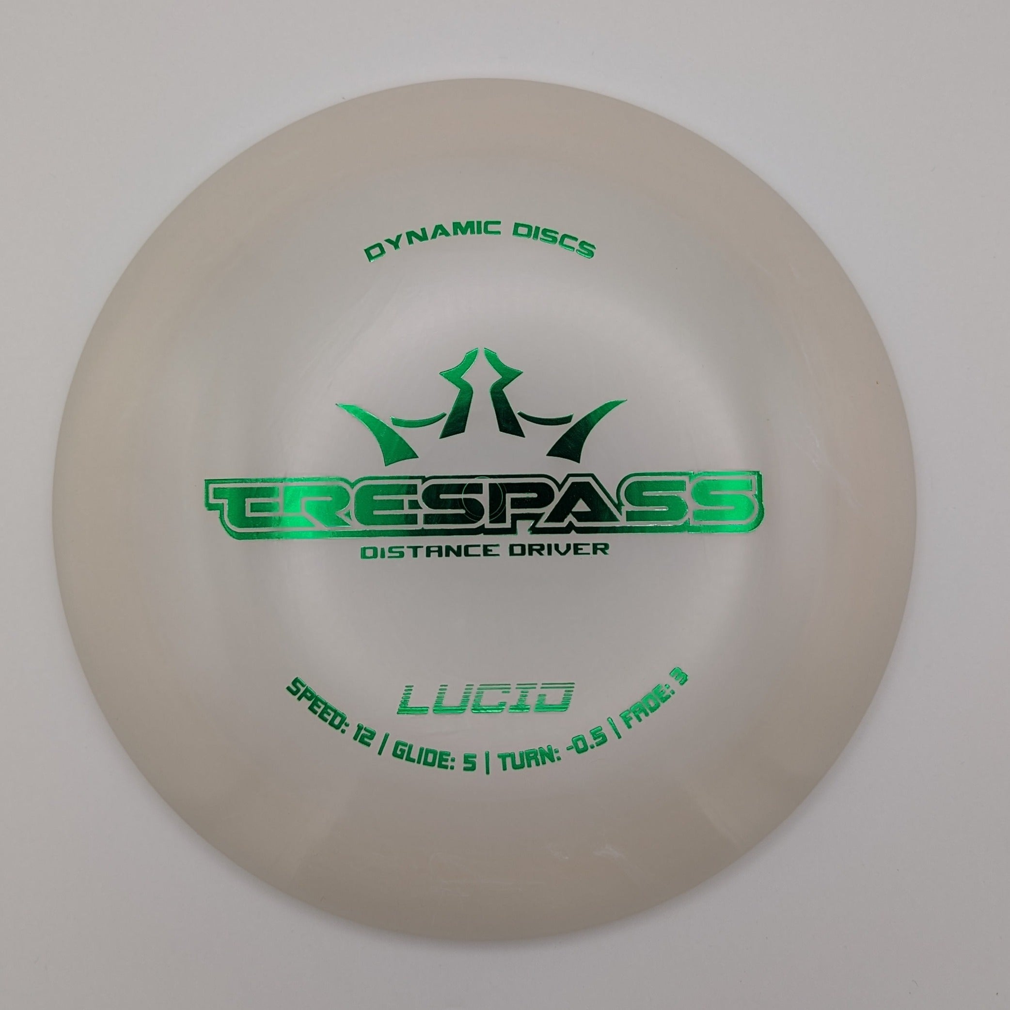 Dynamic Discs Driver Trespass Lucid