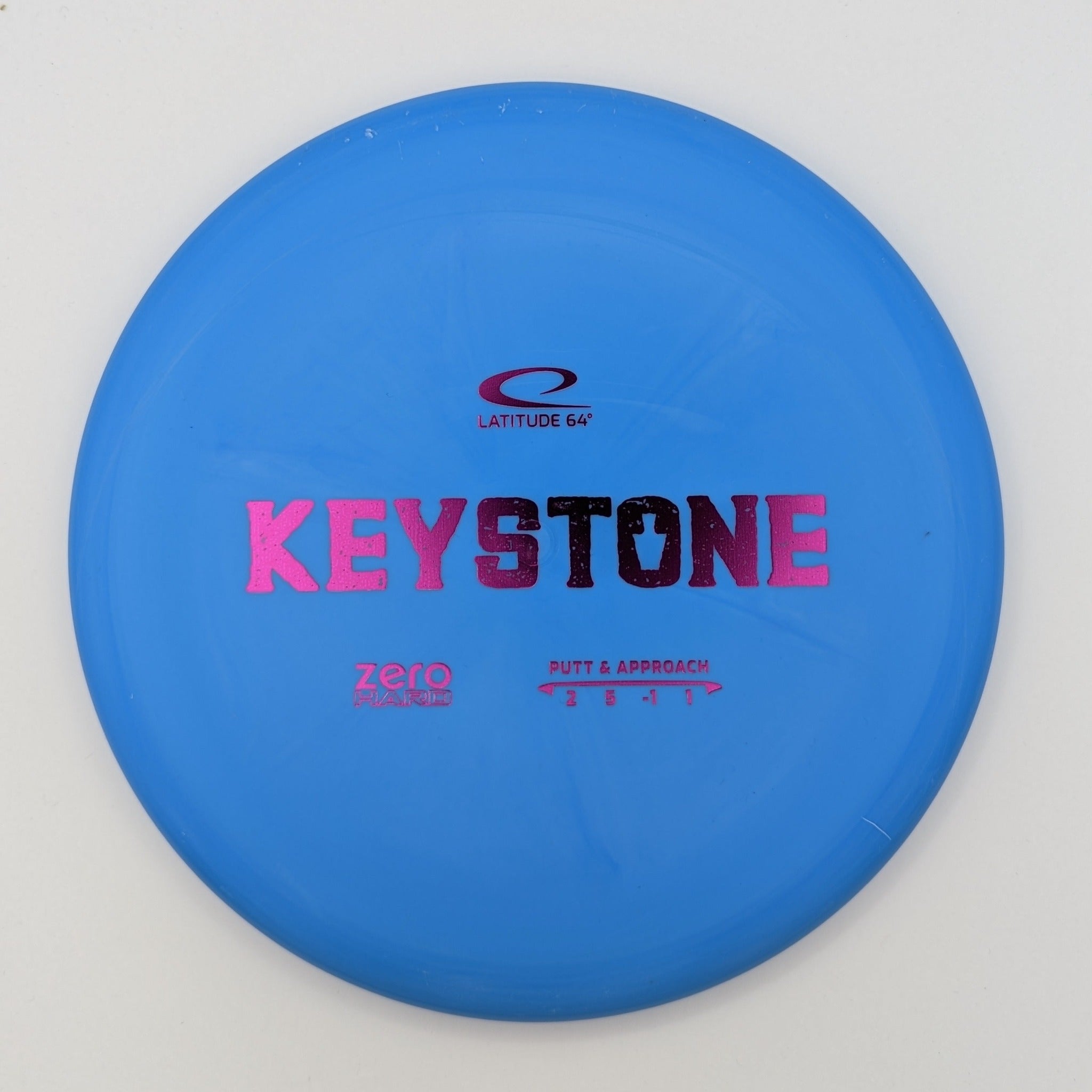 LATITUDE64 Putt & Approach Keystone Zero Hard Blue