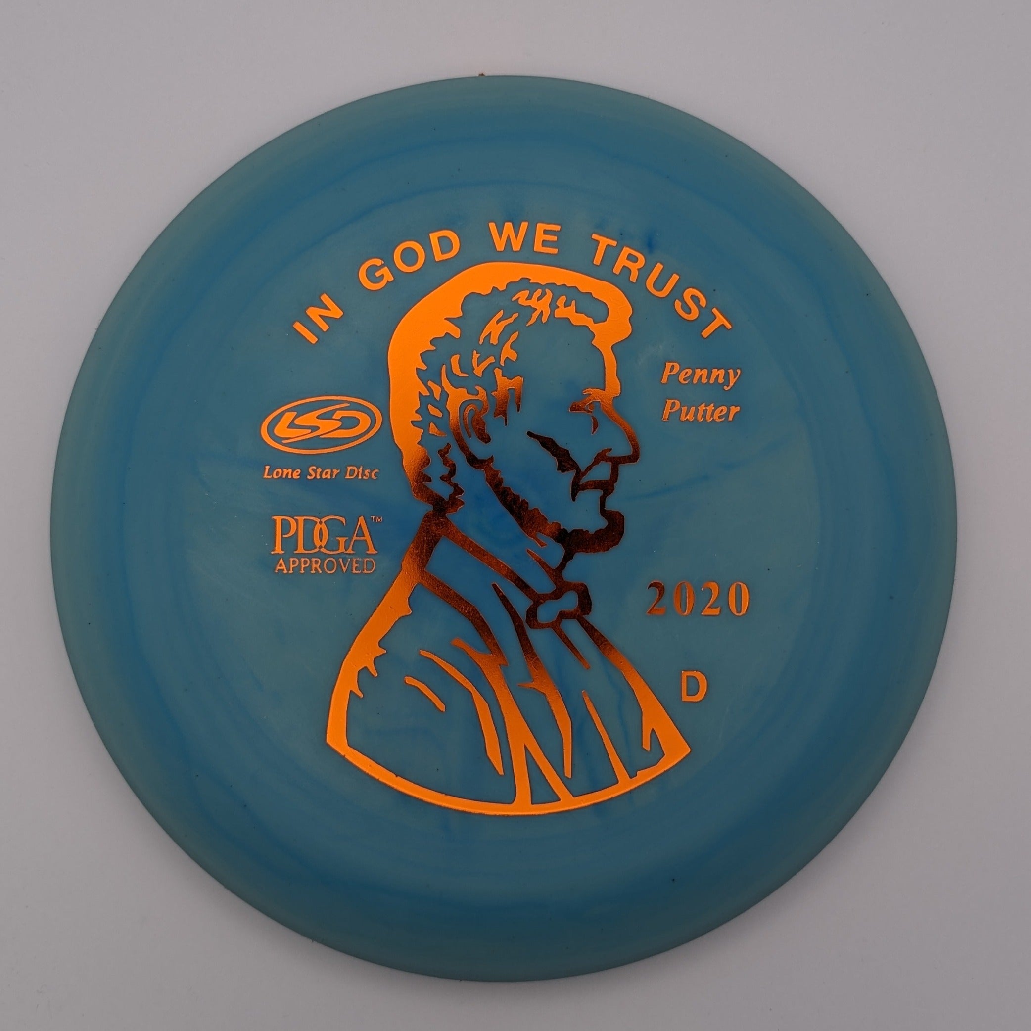 LONE STAR DISC Putt & Approach Penny Putter Victor 1 (V1) Plastic