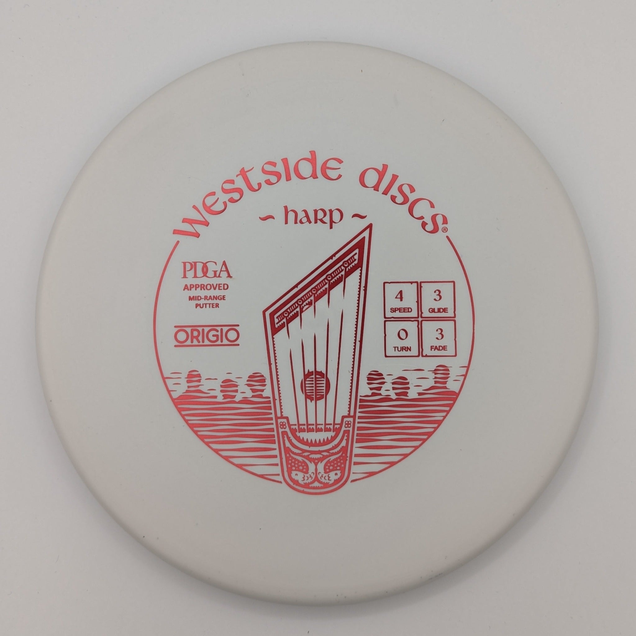 WESTSIDE Putt & Approach Harp Origio White